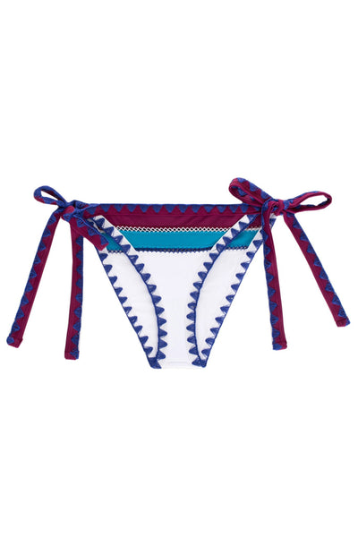 The Tease Tie Side Bottom (Sapphire Papillon)