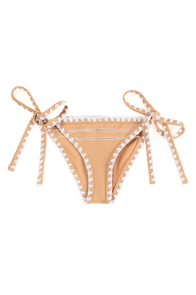 THETEASETIESIDEBOTTOM(TAN/BLANCSTITCH)