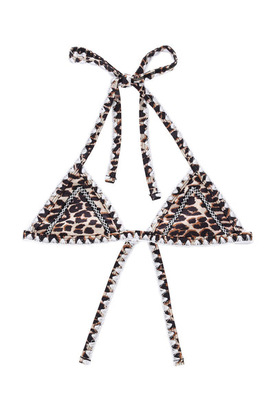 The Catch Triangle Top (Cheetah)