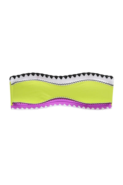 The Babe Bandeau Top (Lime Sherbert)
