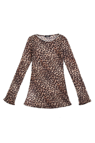 The Baby Girl Dress (Cheetah/Crystal Trim)