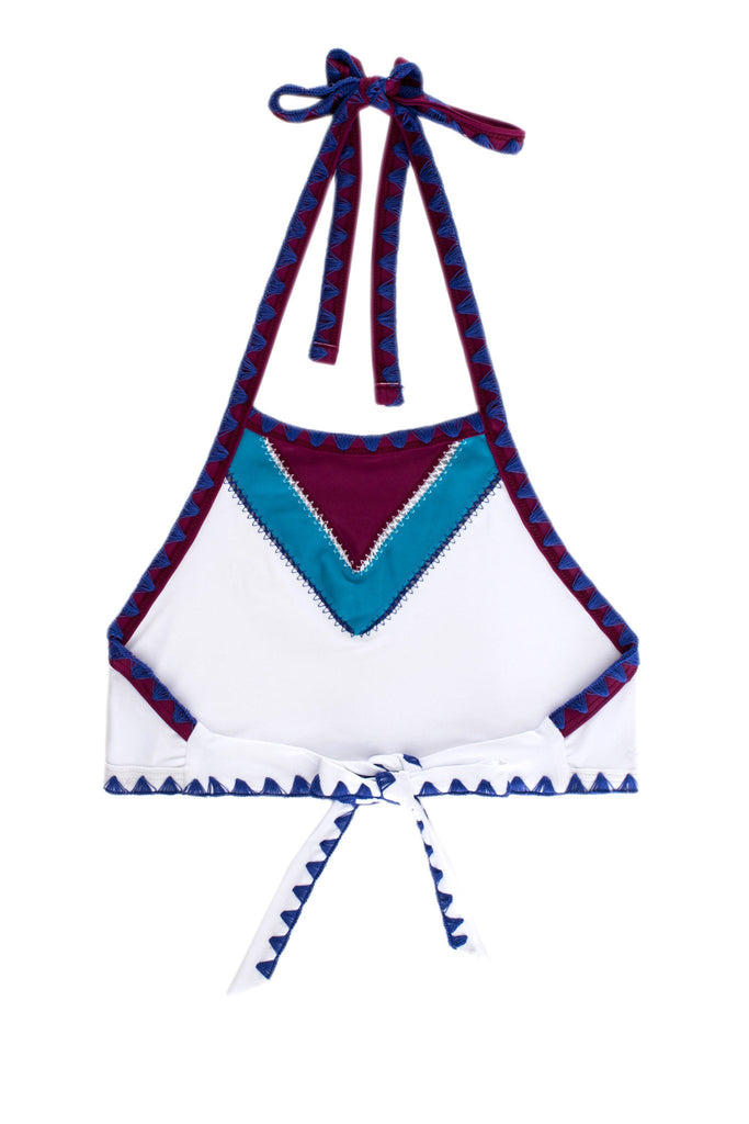 THEITGIRLHALTERTOP(SAPPHIREPAPILLON)