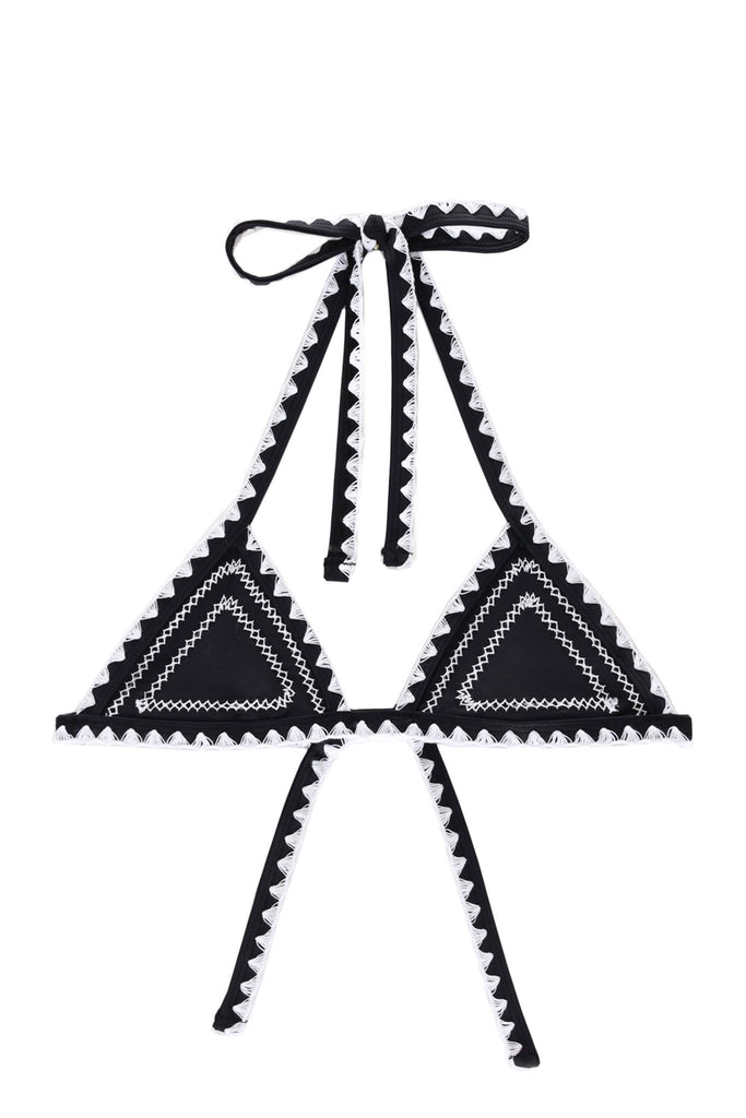 THECATCHTRIANGLETOP(NOIR/BLANC)