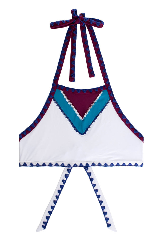 THEITGIRLHALTERTOP(SAPPHIREPAPILLON)