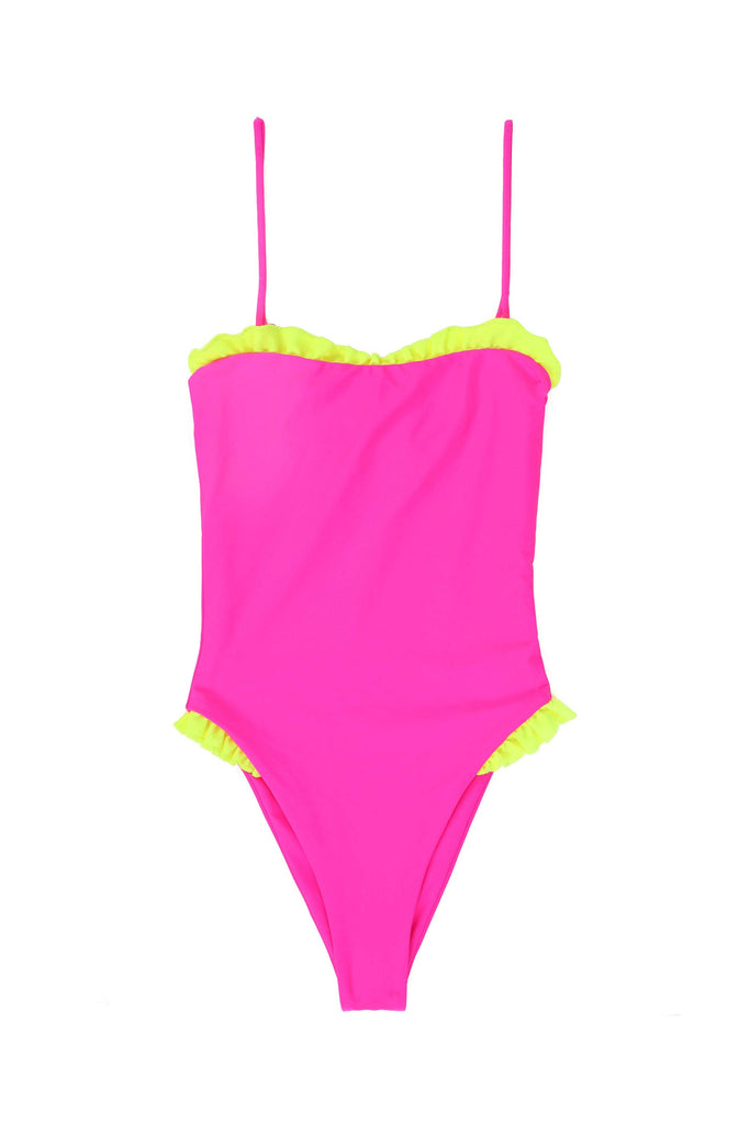 THEPIN-UPONEPIECE(NEONPINK/NEONYELLOW)