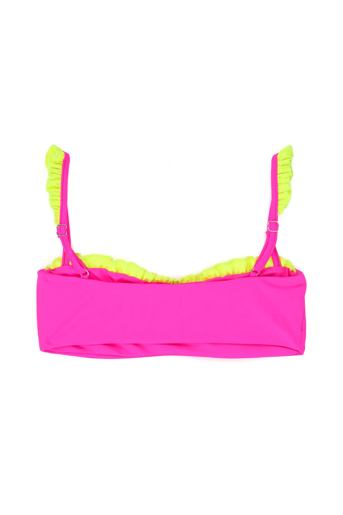 THEPIN-UPTOP(NEONPINK/NEONYELLOW)