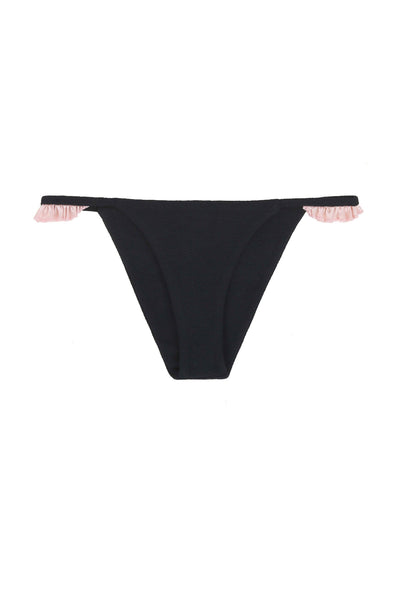 The Pin-Up Bottom (Texturted Black/Pink)