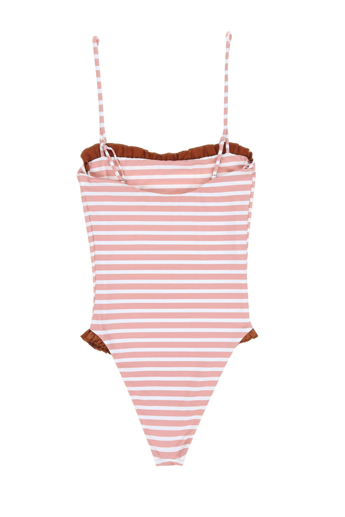 THEPIN-UPONEPIECE(PINKSTRIPE/RUST)