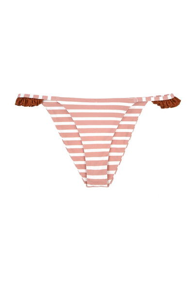 The Pin-Up Bottom (Pink Stripe/Rust)