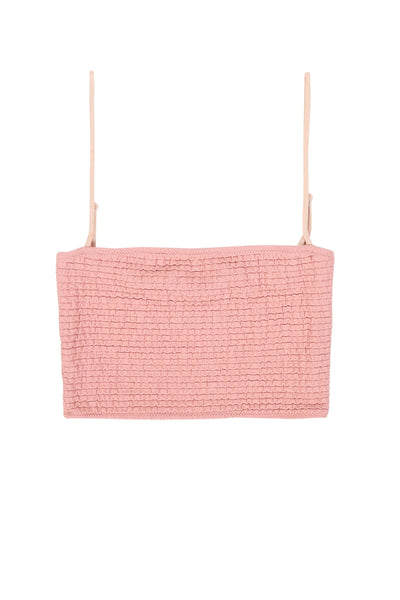 The Cindy Crop (Textured Blush)