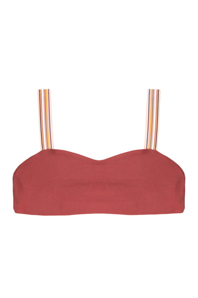 The Foxy Top (Adobe/Multi Stripe Elastic)