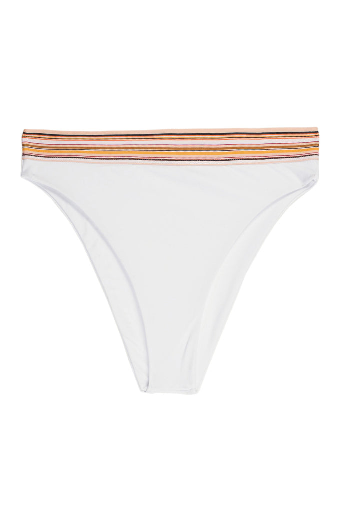 THEHEARTBREAKERHIGHRISE(BLANC/MULTISTRIPEELASTIC)