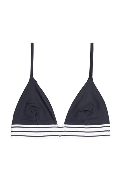 The Kitten Triangle (Noir/Blanc & Noir Stripe Elastic)