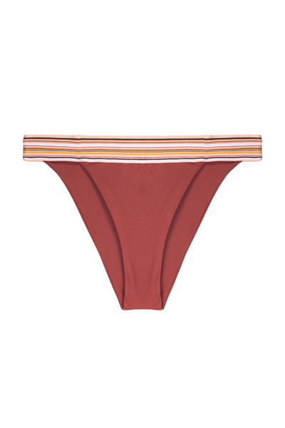 The Lola Low Rise (Adobe/Multi Stripe Elastic)