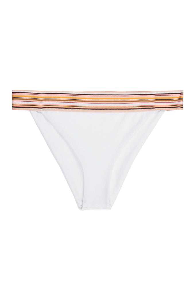 THELOLALOWRISE(BLANC/MULTISTRIPEELASTIC)