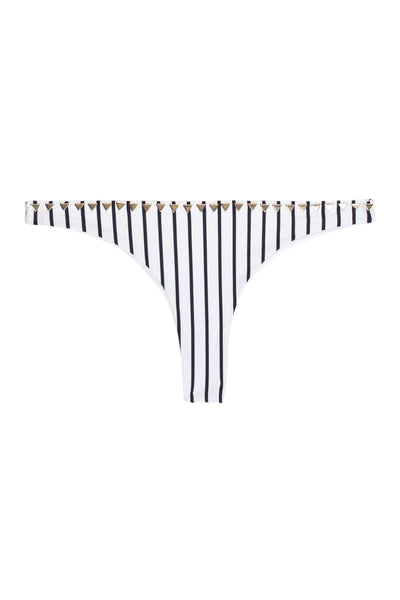 The Sphinx Bottom (Stripe Blanc & Noir)